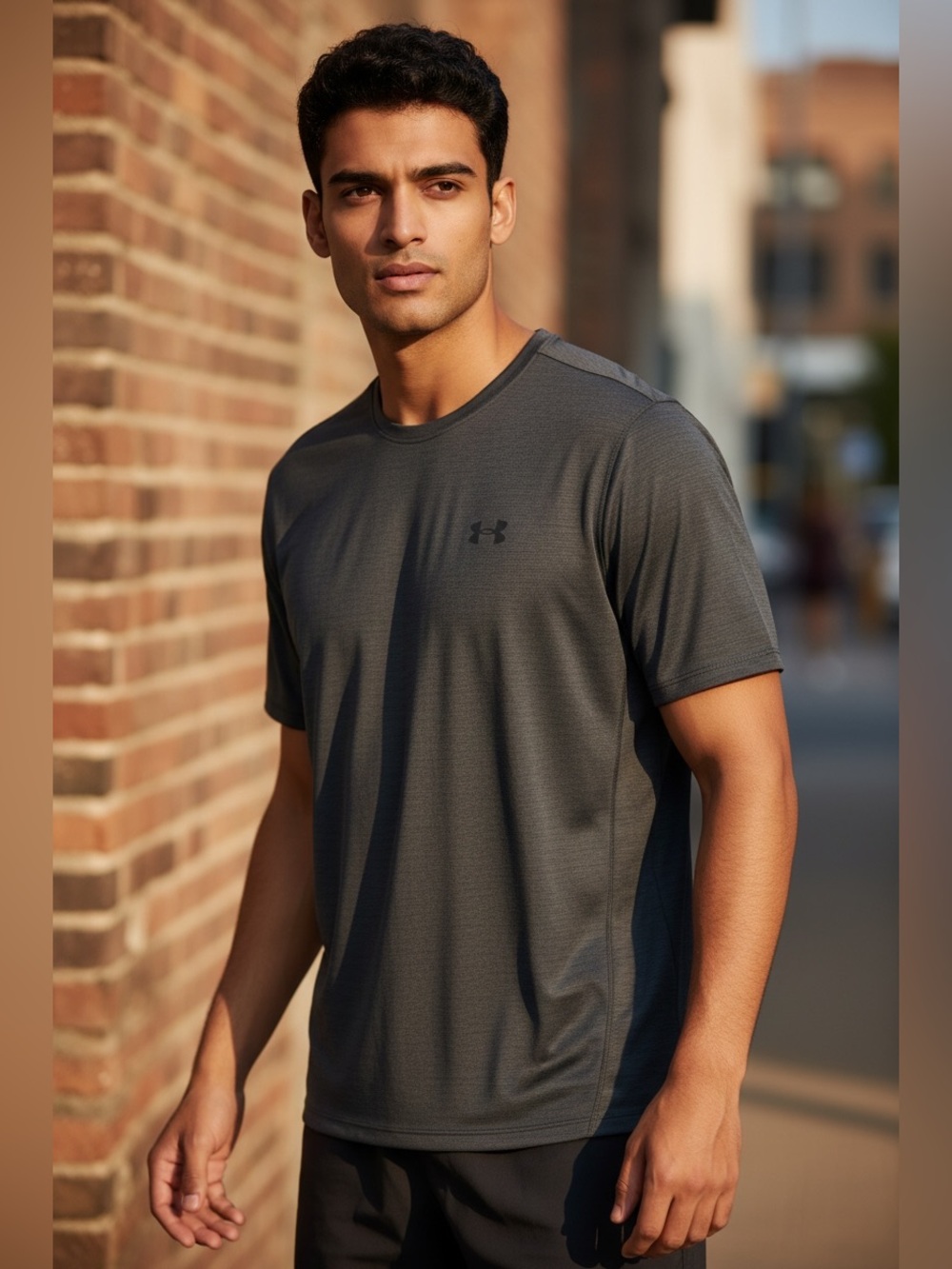 Under Armour Tech Vent T- Shirt Dark Gray Sz XL